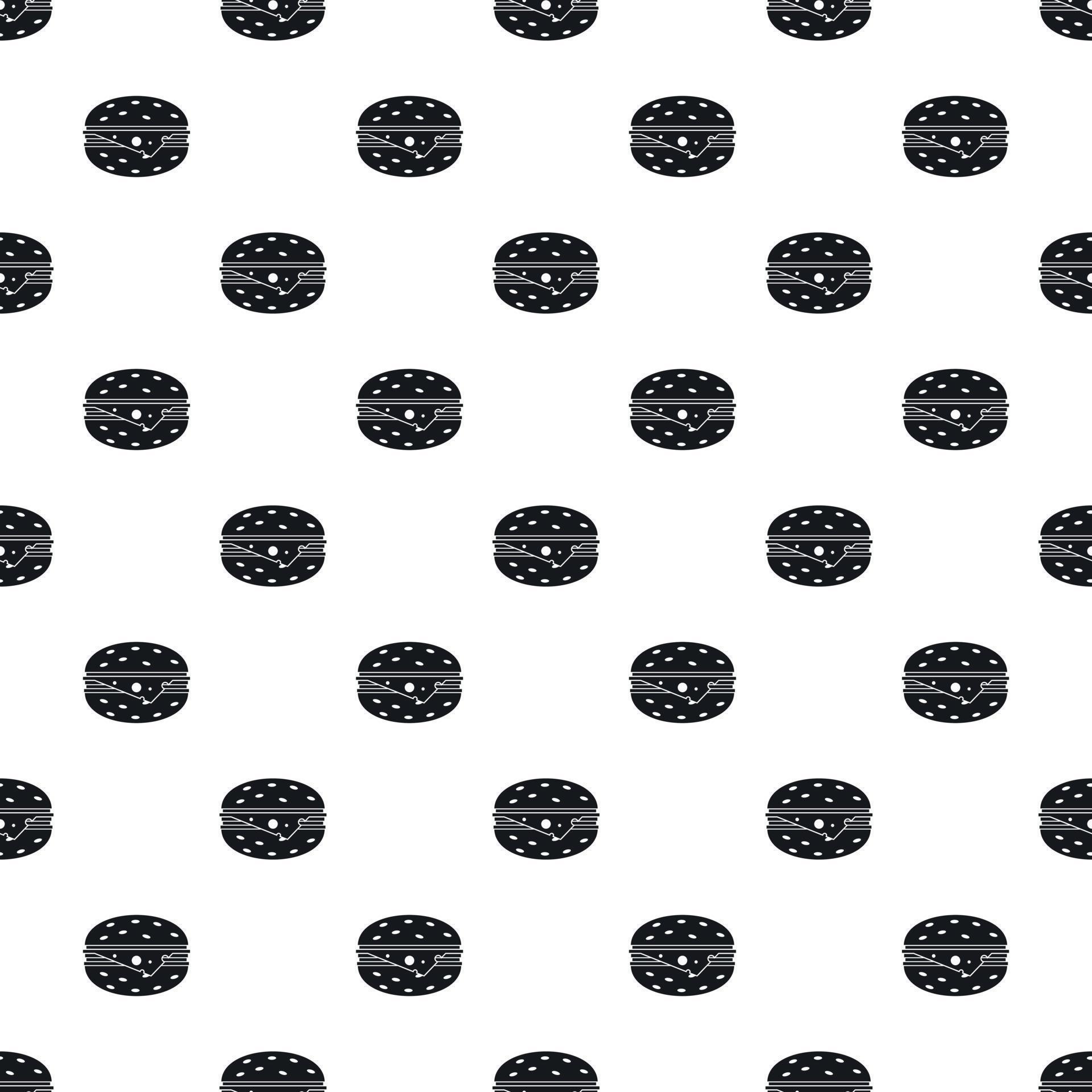 Cheeseburger pattern, simple style 15246447 Vector Art at Vecteezy