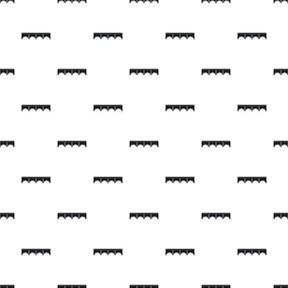 Direct bridge pattern, simple style vector