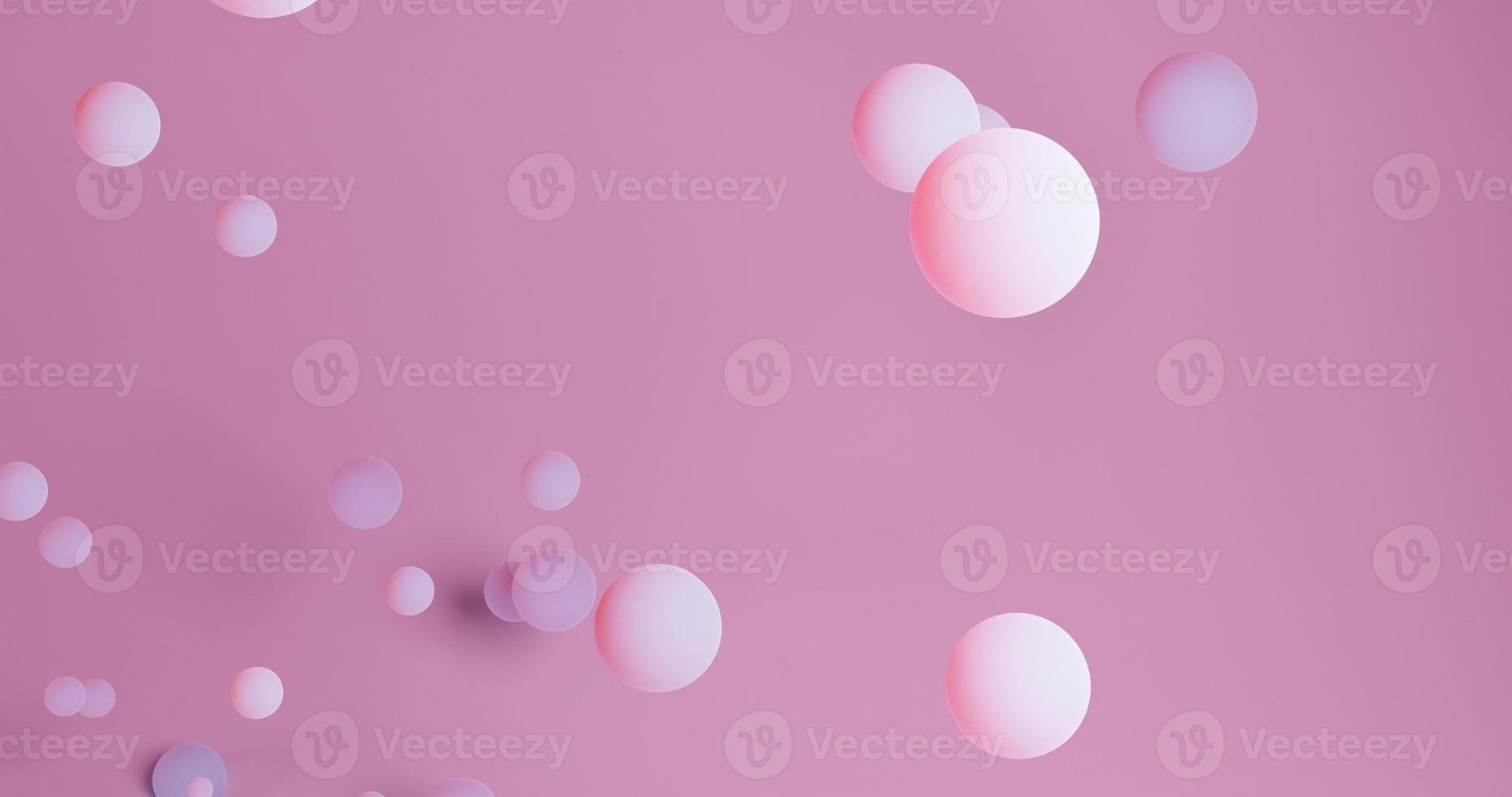 The abstract background uses a soft pink ball pattern that is scattered sporadically, 3d rendering, and size 4K photo