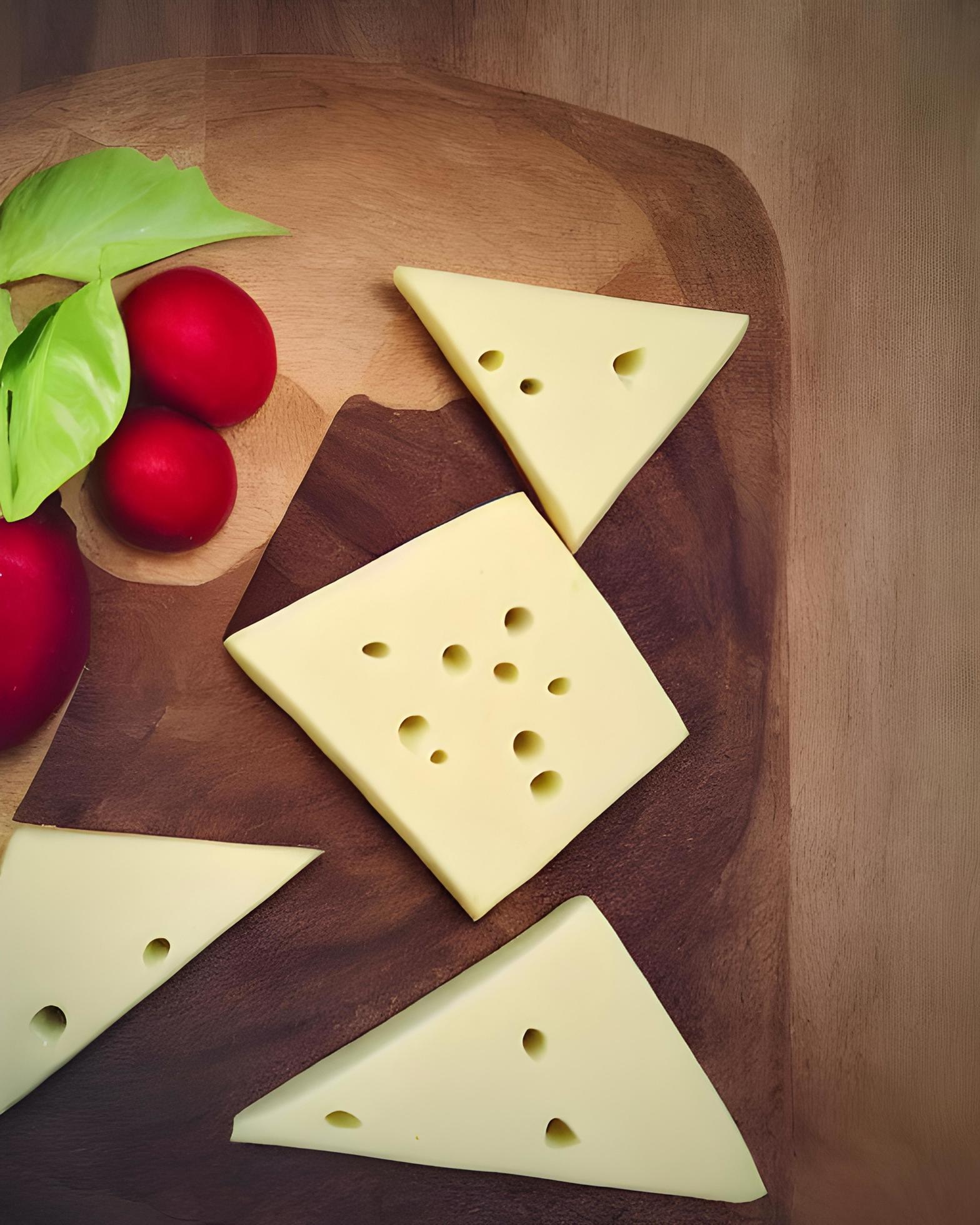 Swiss Cheese Triangle Shape 15247033 Stock Photo at Vecteezy