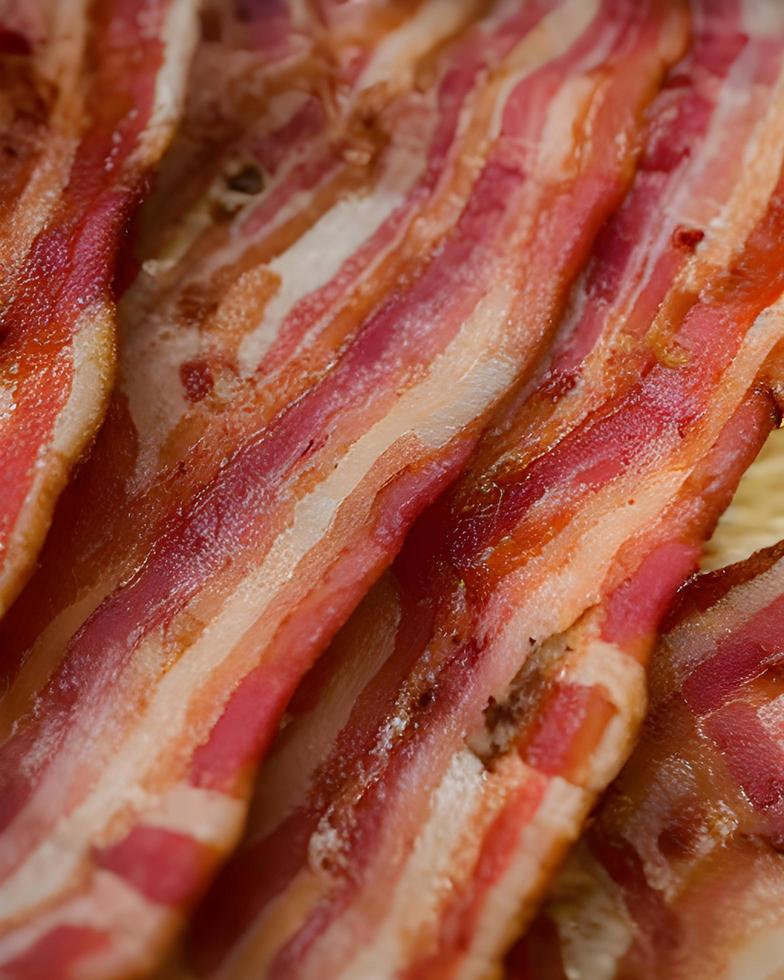 Fresh Bacon Background photo