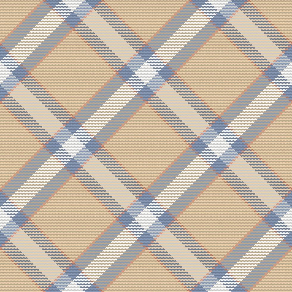 Seamless pattern of scottish tartan plaid. Repeatable background with check fabric texture. Vector backdrop striped textile print.