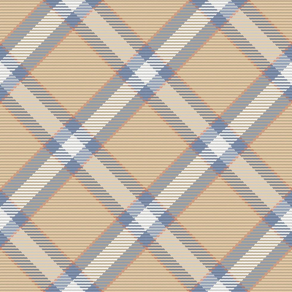 Seamless pattern of scottish tartan plaid. Repeatable background with check fabric texture. Vector backdrop striped textile print.