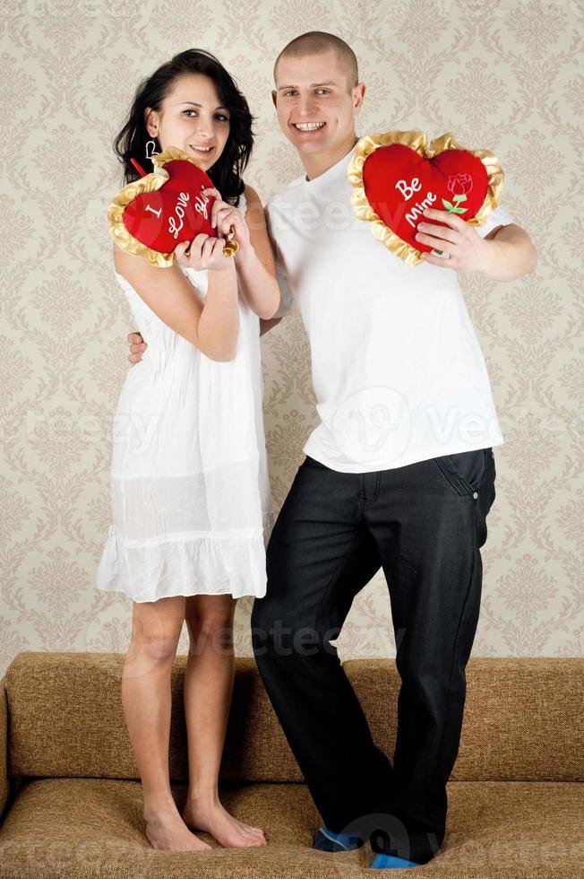 couple on the couch photo