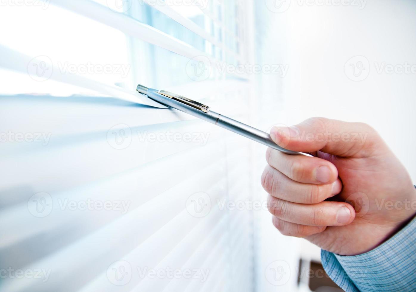 pen in hand photo
