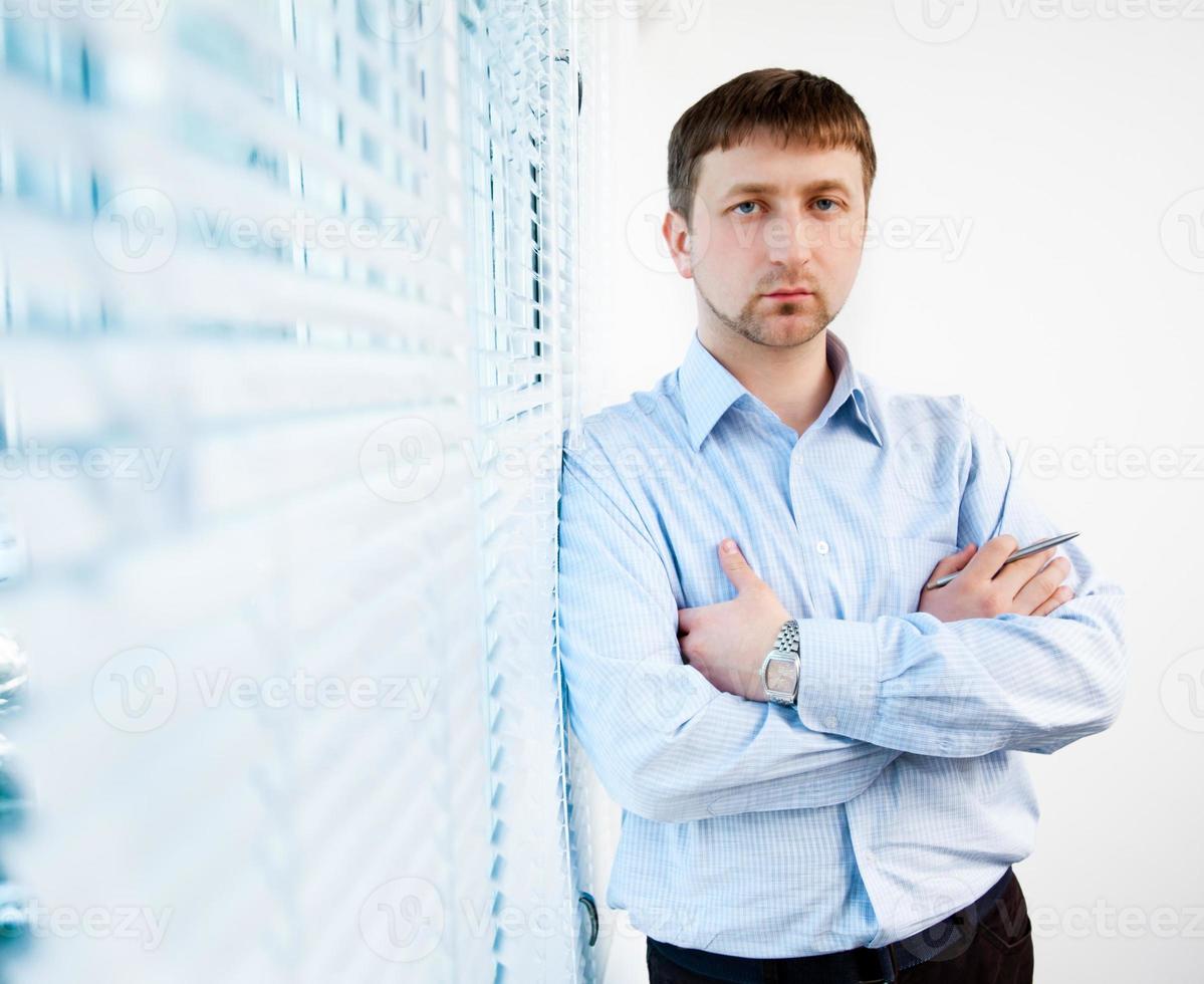 businessman at work photo