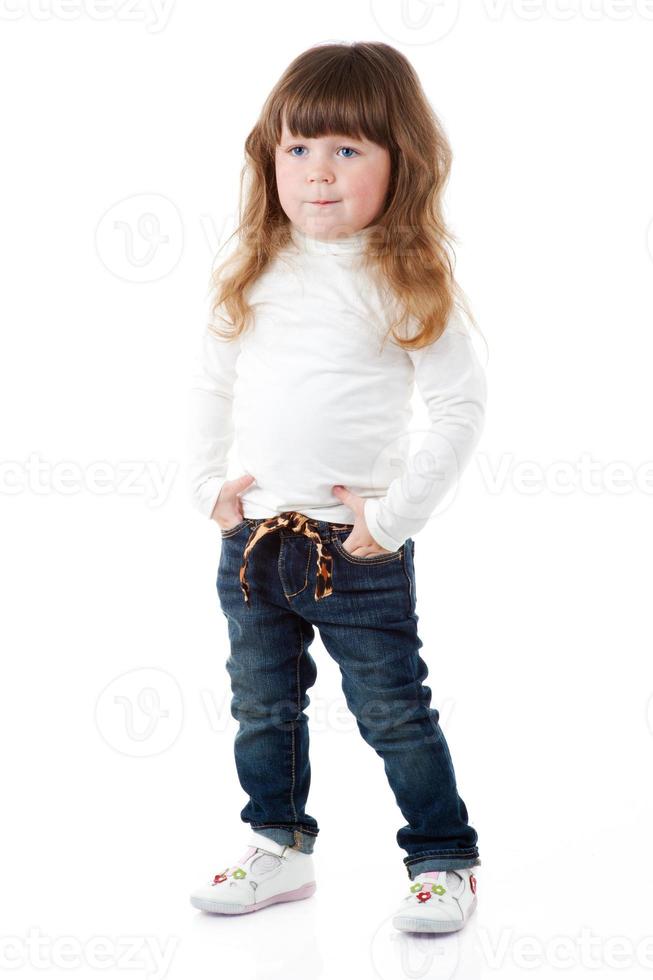little curly girl photo