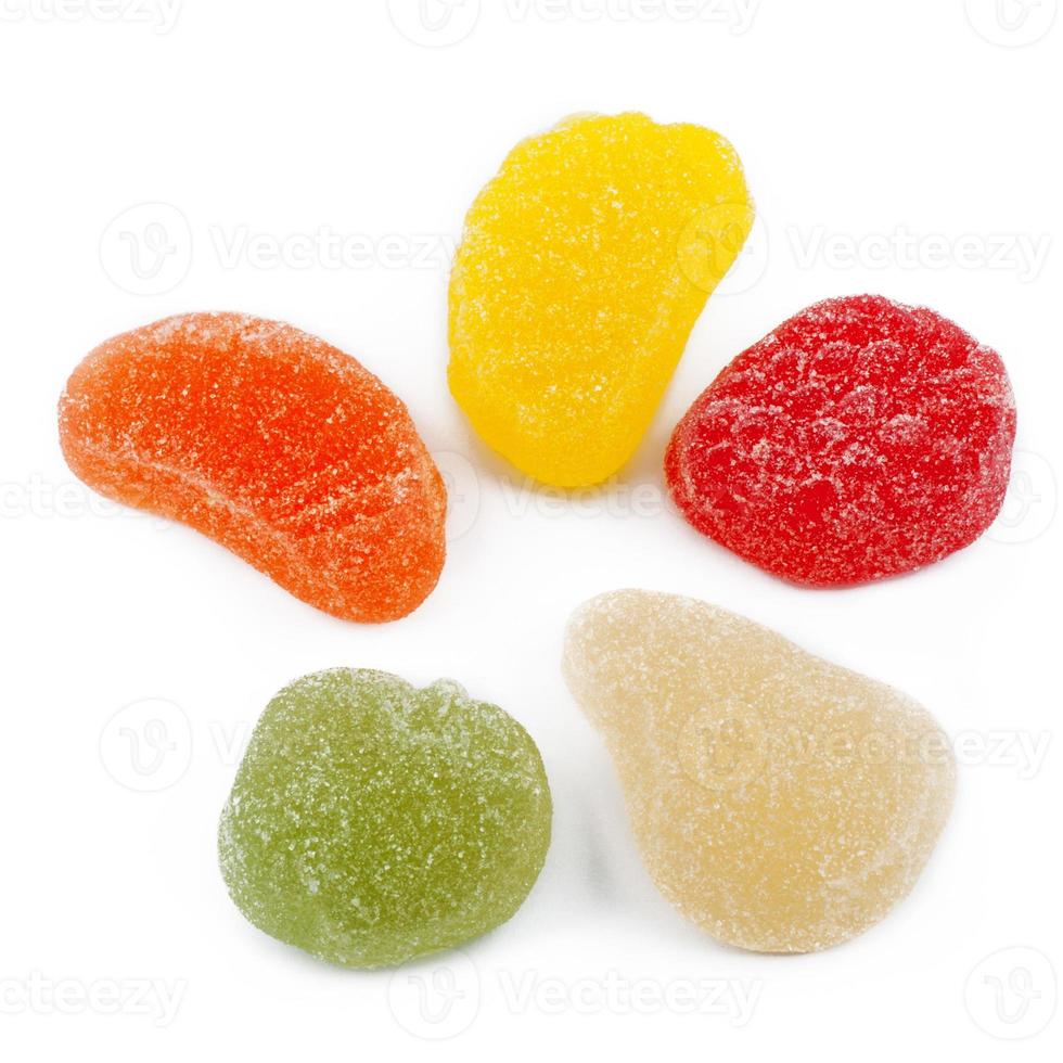 colorful jelly candies photo