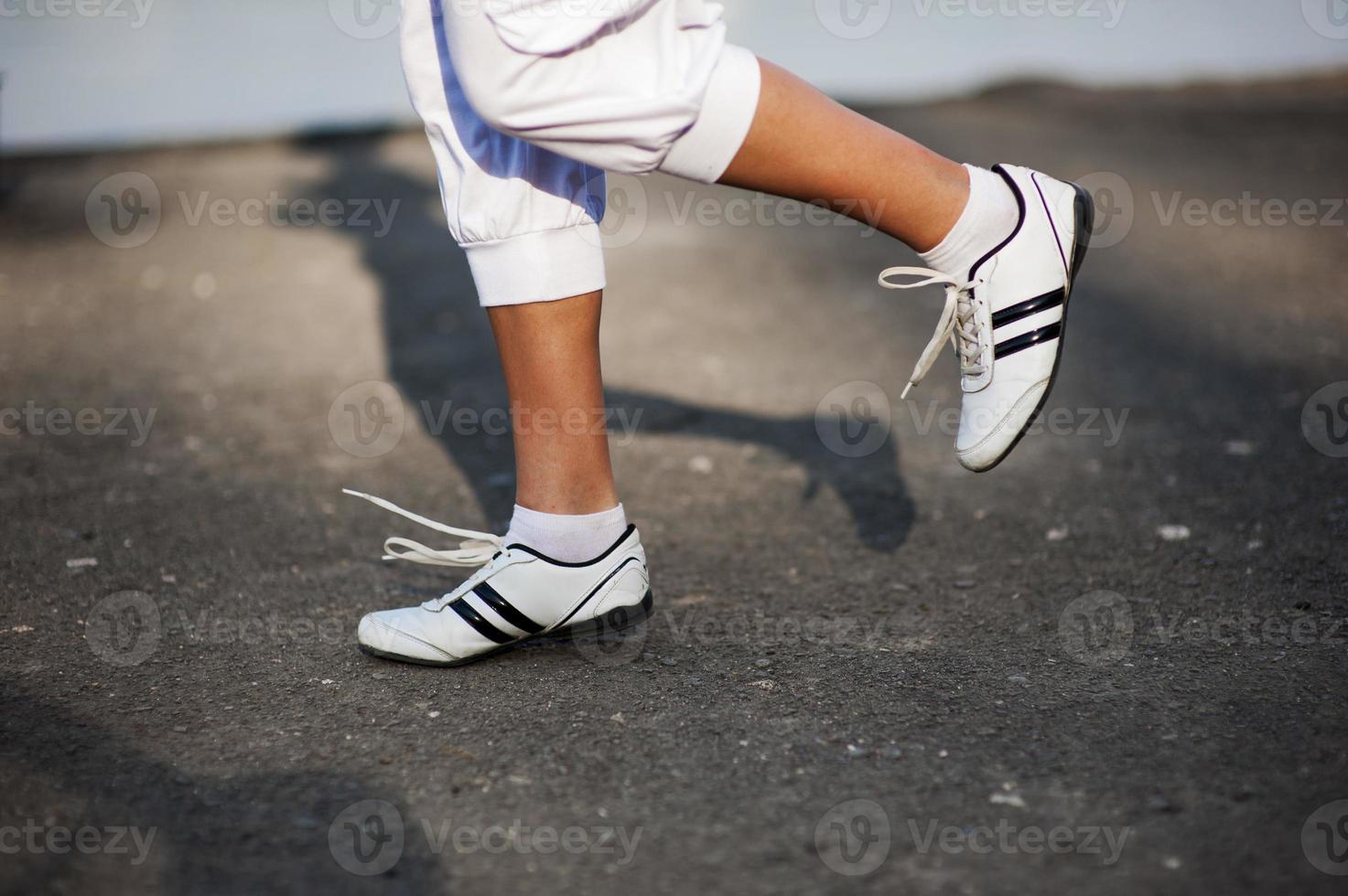 deporte mujer entrenando foto