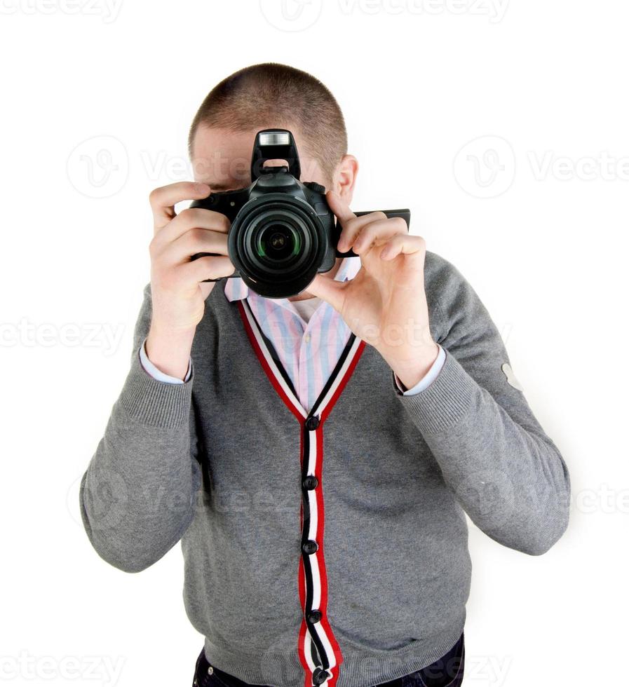 photographer with camera photo