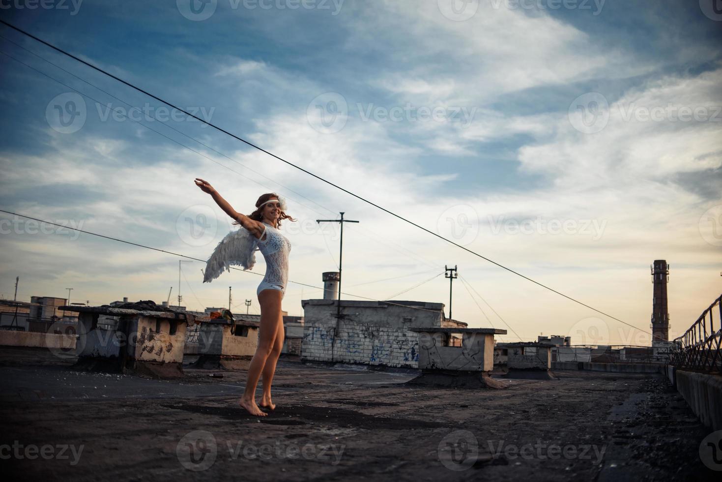 Sweet angel girl photo