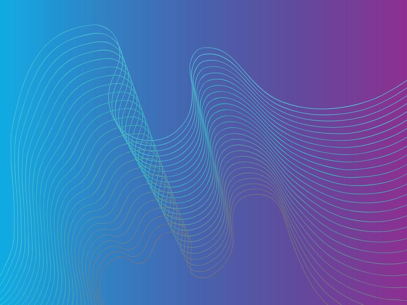Blue Abstract Geometric background. Modern minimal graphic. Vector illustration