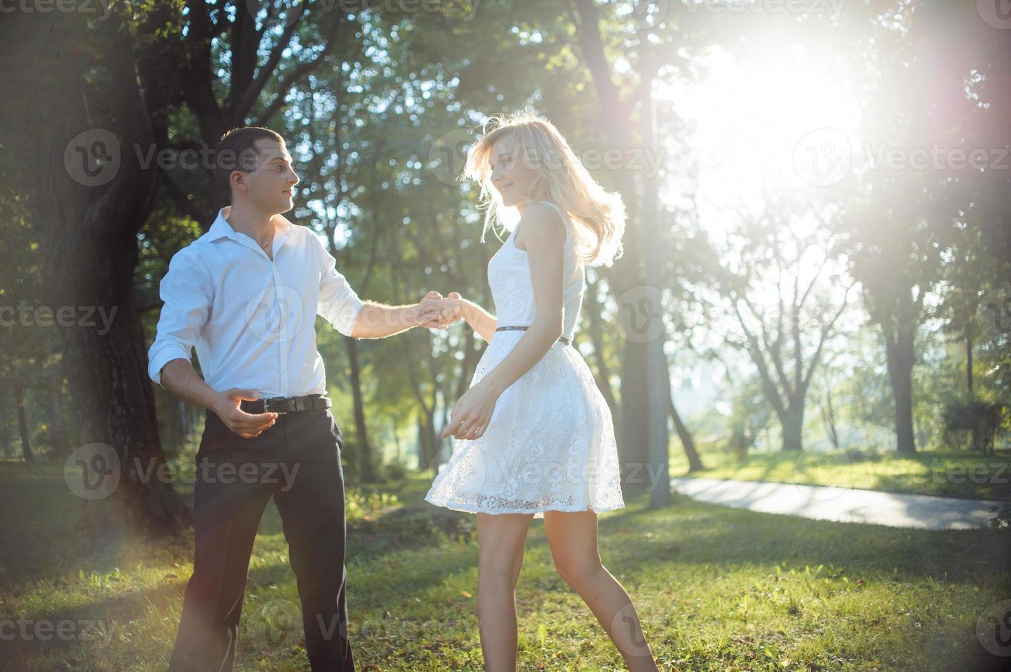 Portrait of love couple photo