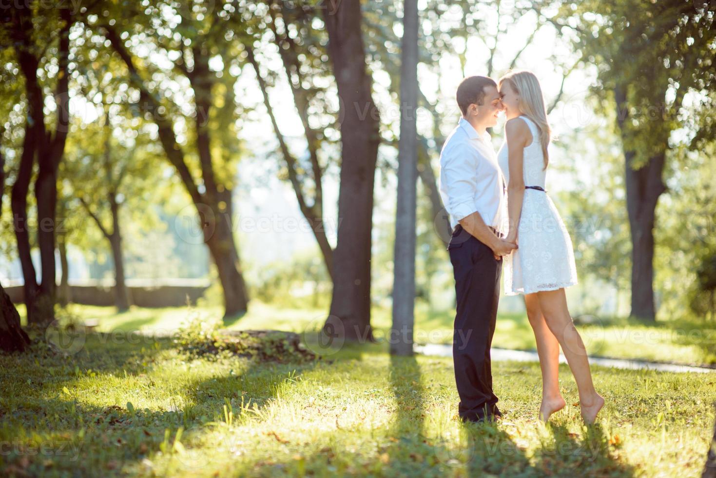 Portrait of love couple photo