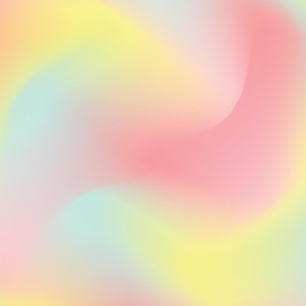 abstract colorful background. mint yellow peach kids rainbow light neon happy color gradiant illustration. mint yellow peach color gradiant background vector