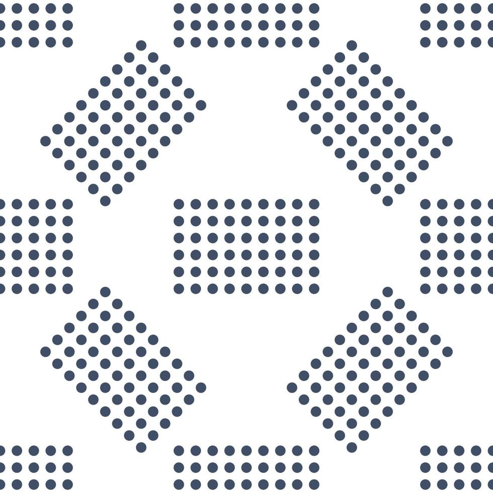 abstract pattern of geometric shapes rectangles of dots for the background of posters banners blue blue vector