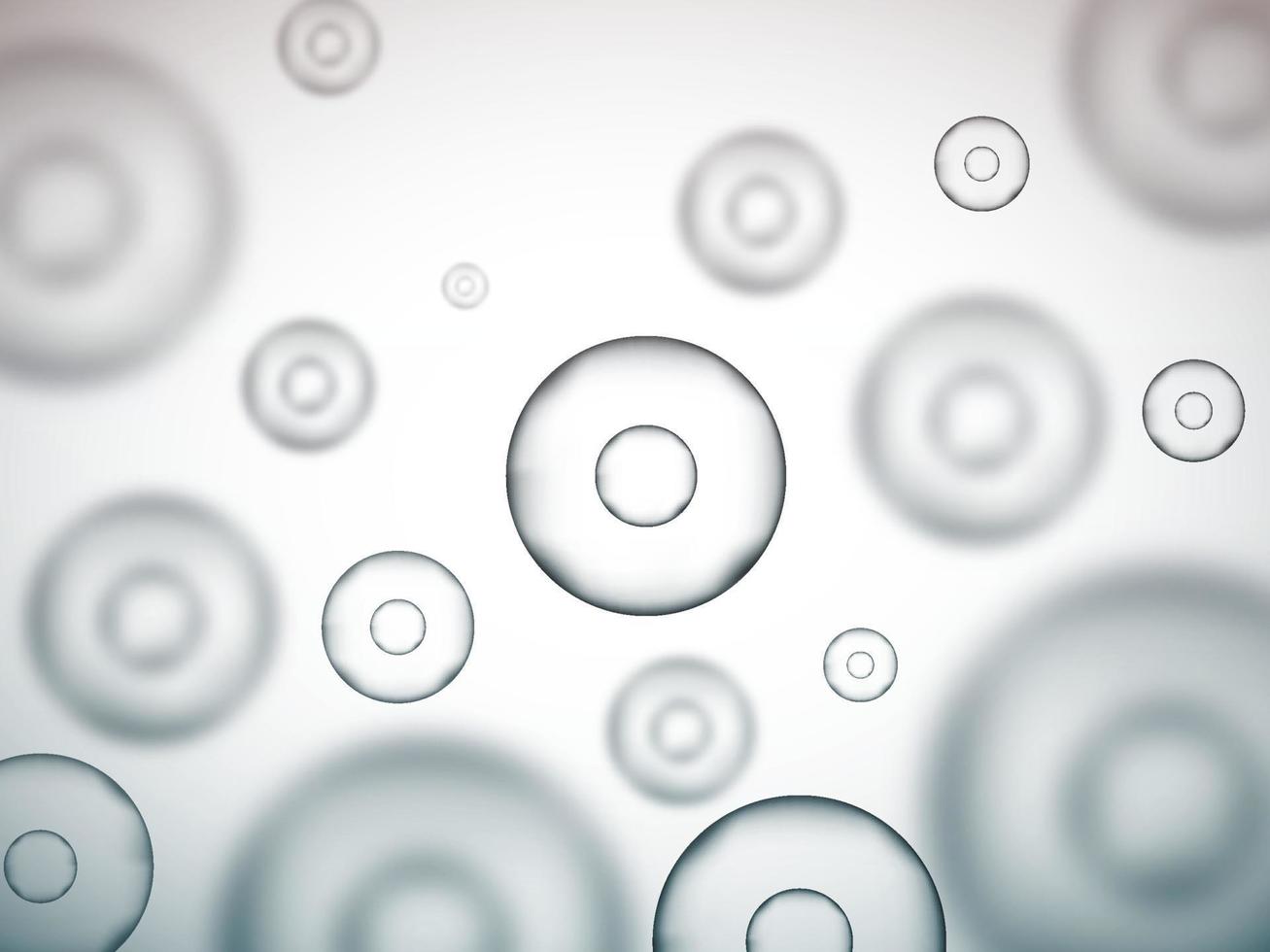 Grey cell background. Life and biology, medicine scientific, molecular research dna. Grey cell in focus. vector