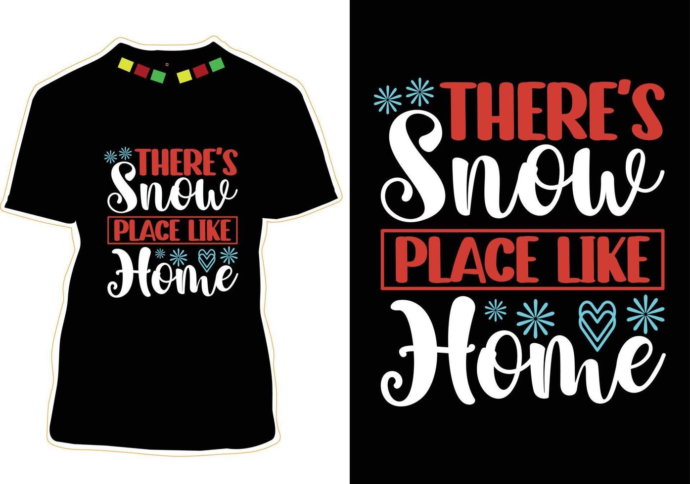 Winter Quotes T-shirt Design vector