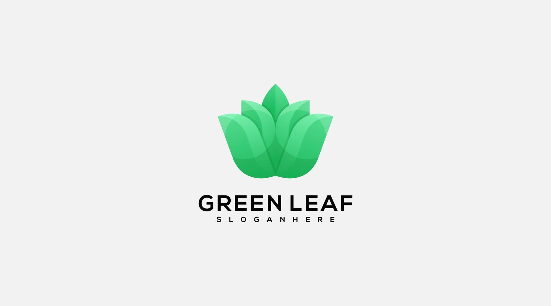 Nature Leaf lotus flower symbol vector icon logo design
