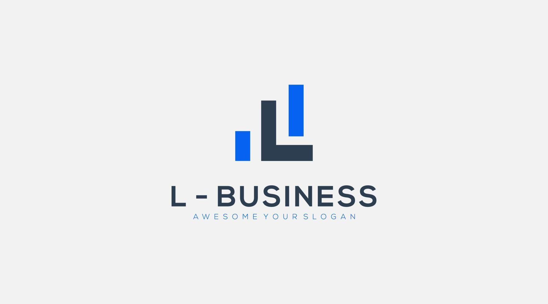 Initial Letter L logo icon Business design vector