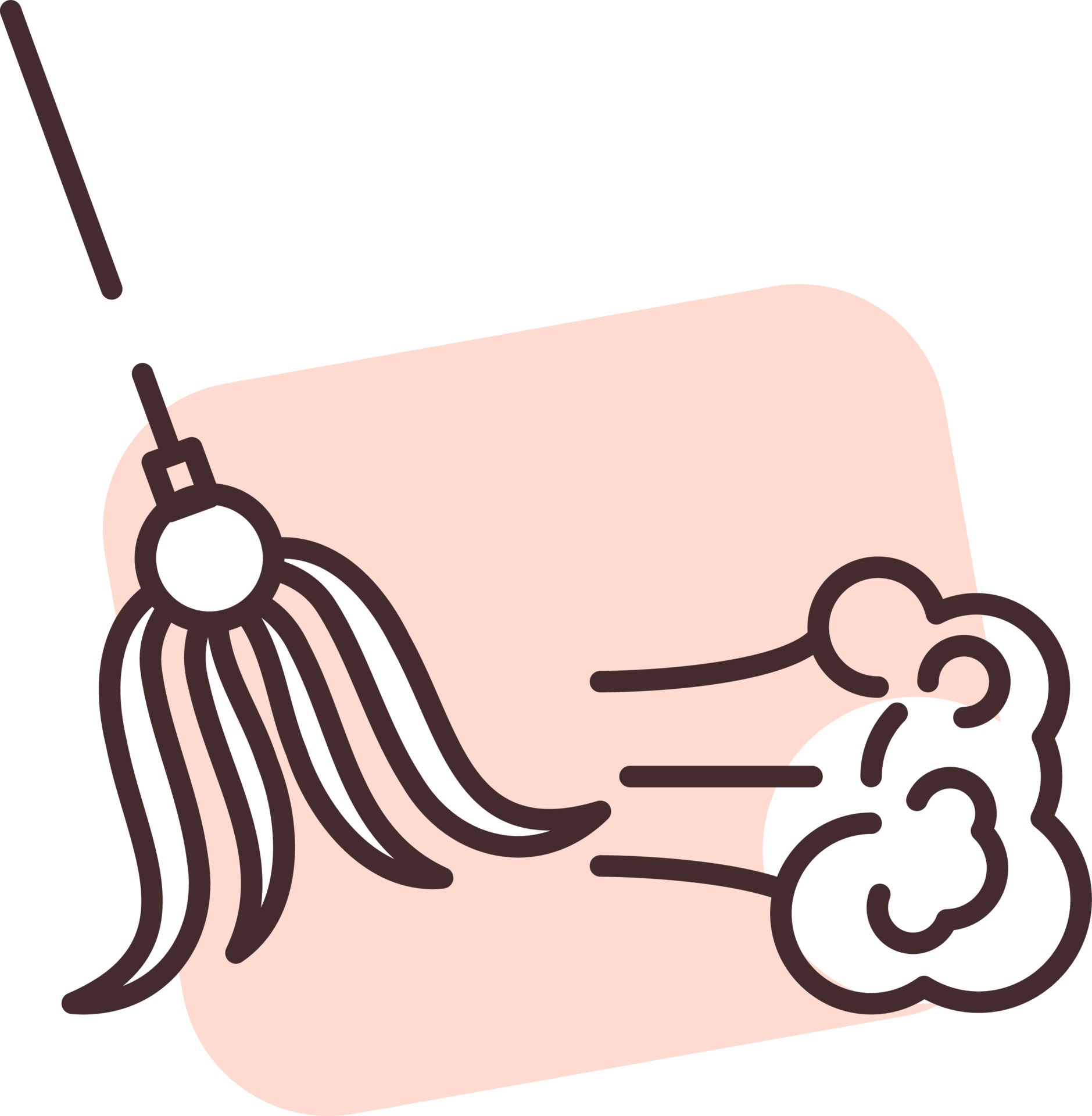 Dust allergy, icon, vector on white background. 15261191 Vector Art at