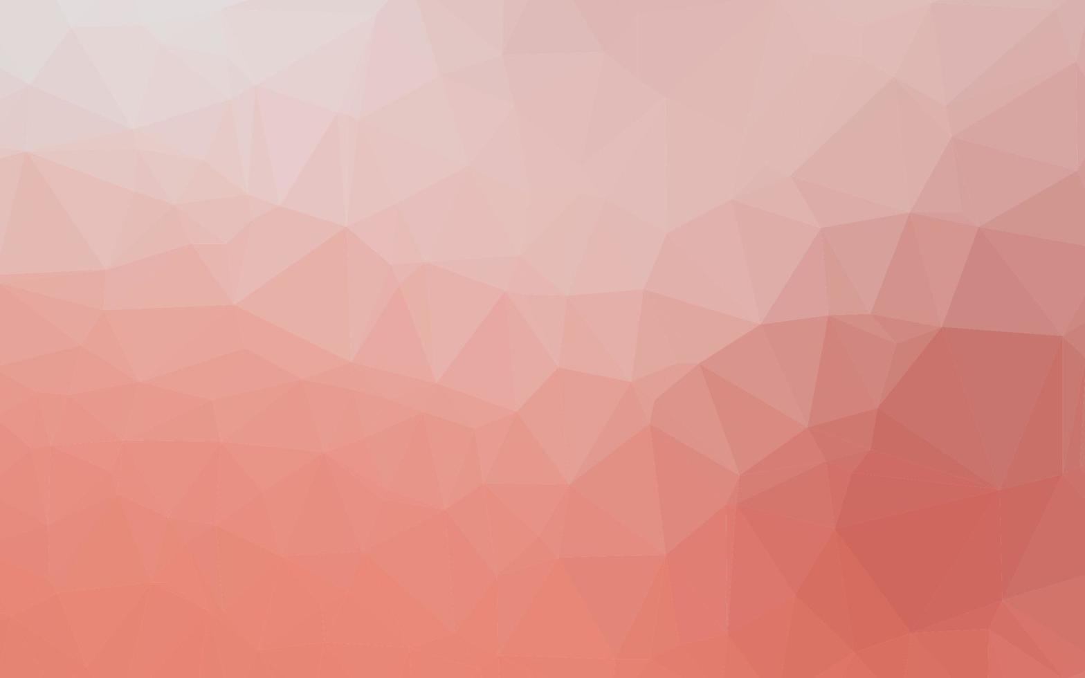 Light Red vector blurry triangle template.