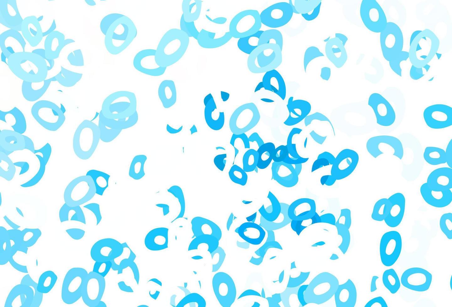 Light Blue, Red vector background with bubbles. 15263223 Vector Art at