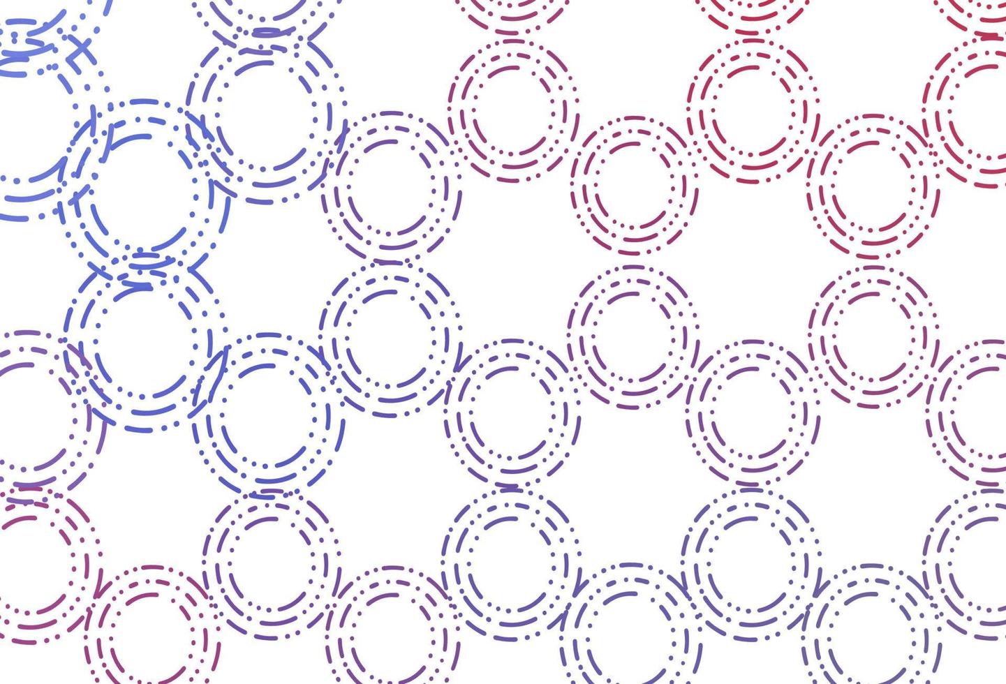plantilla de vector azul claro, rojo con círculos.