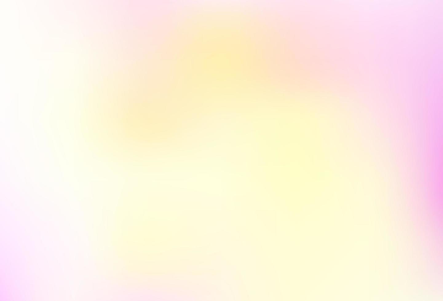 Light Pink, Yellow vector blurred bright background.