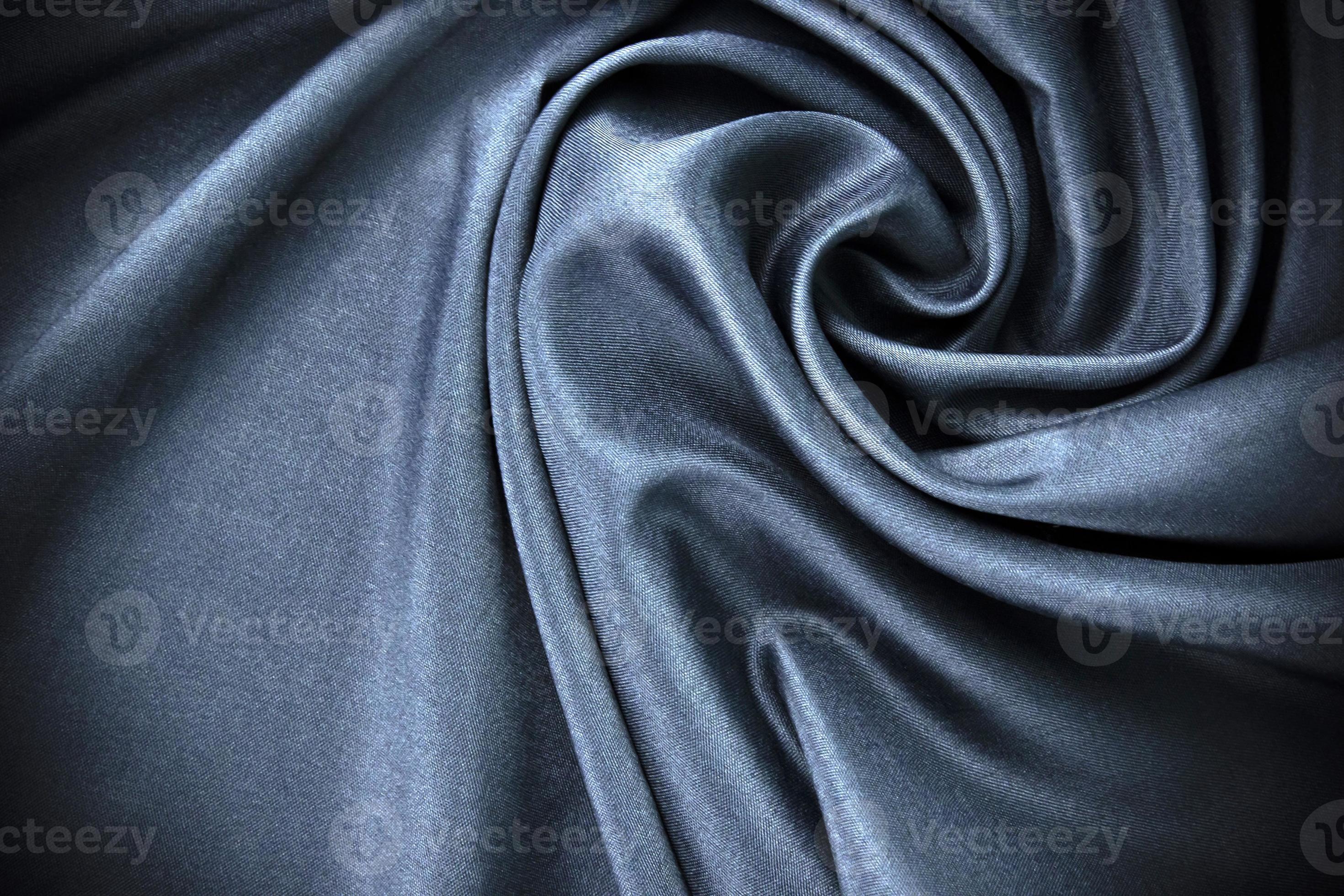 Abstract curved silk and satin cloth wallpaper or background design