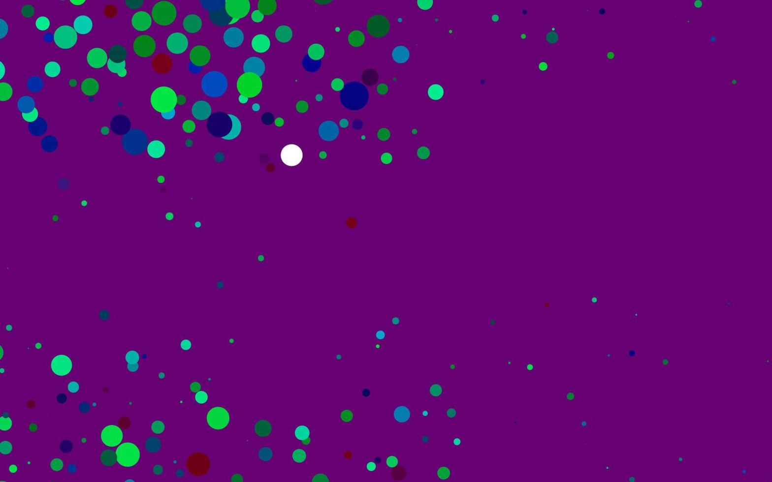 Light Multicolor, Rainbow vector pattern with spheres.