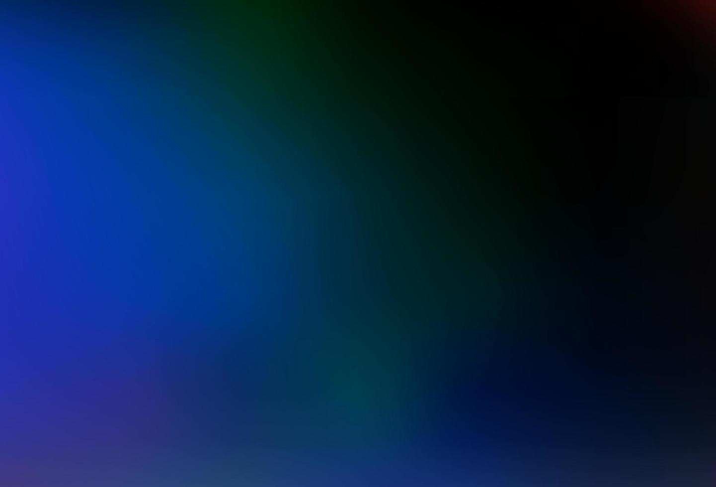 Dark Multicolor, Rainbow vector blurred and colored template.