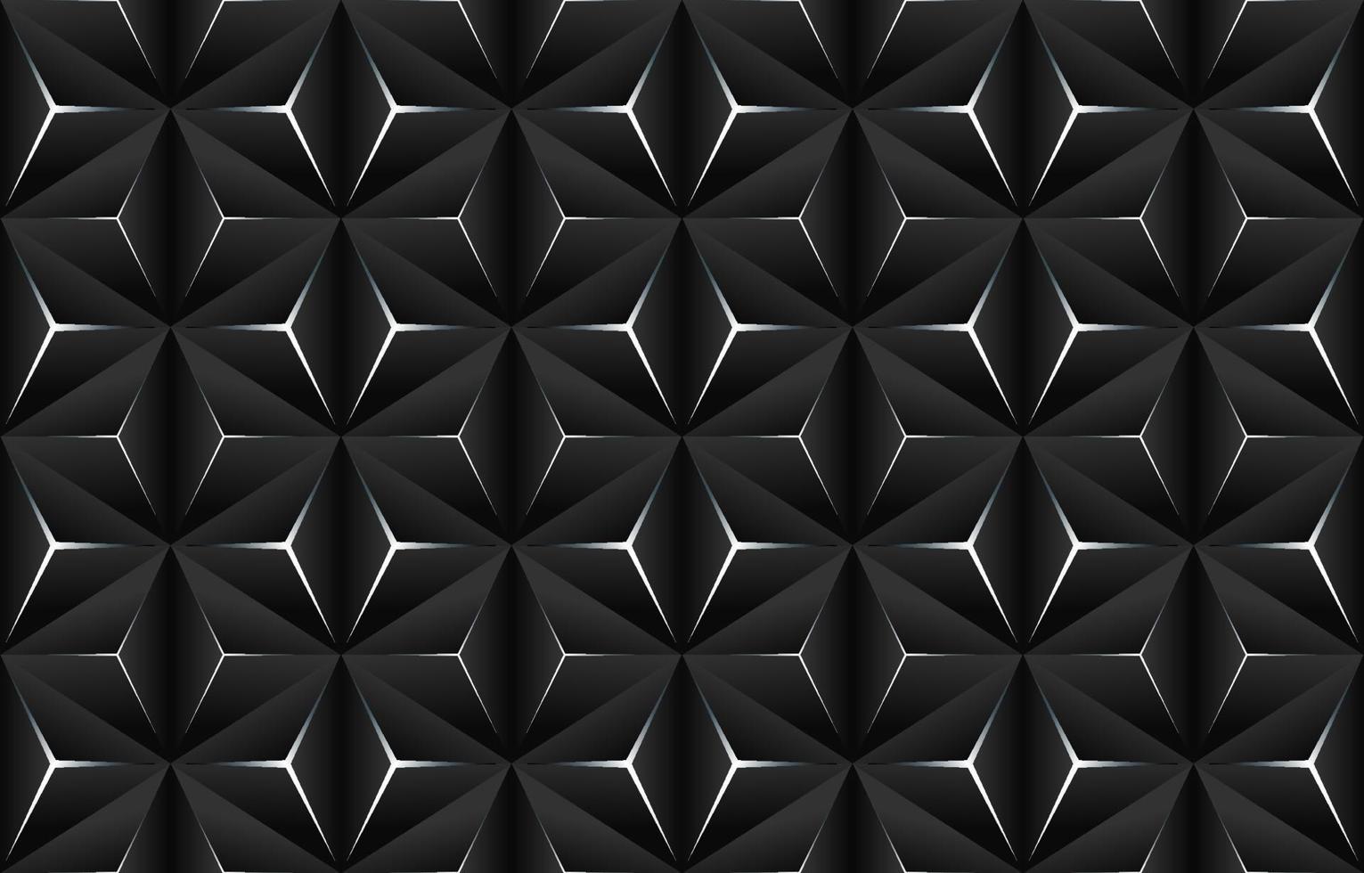 Silver Triangular Background vector