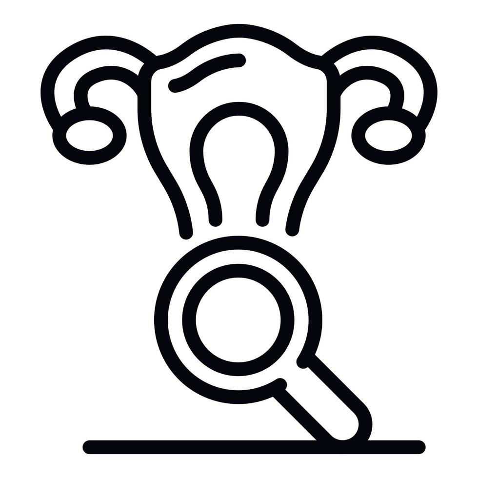 Gynecologist icon, outline style 15265985 Vector Art at Vecteezy