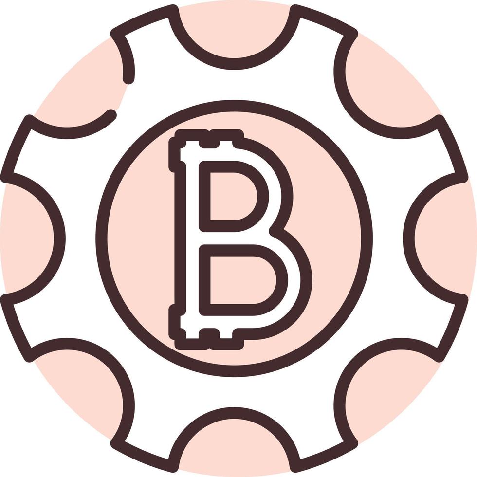 Blockchain optimization, icon, vector on white background. 15266892