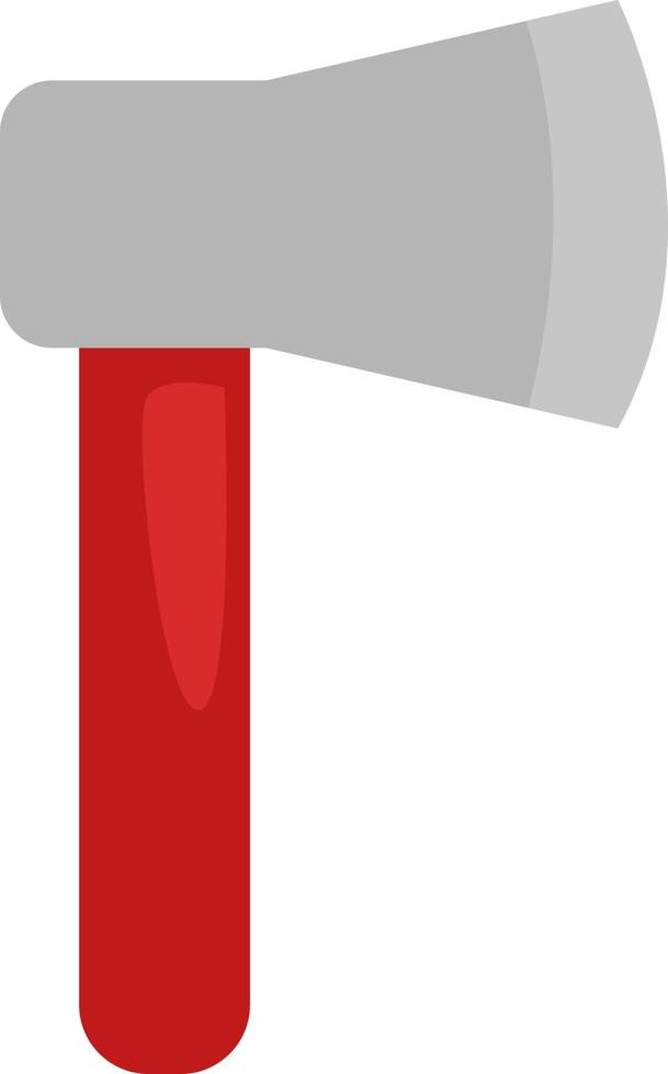 Instrument axe, icon, vector on white background.