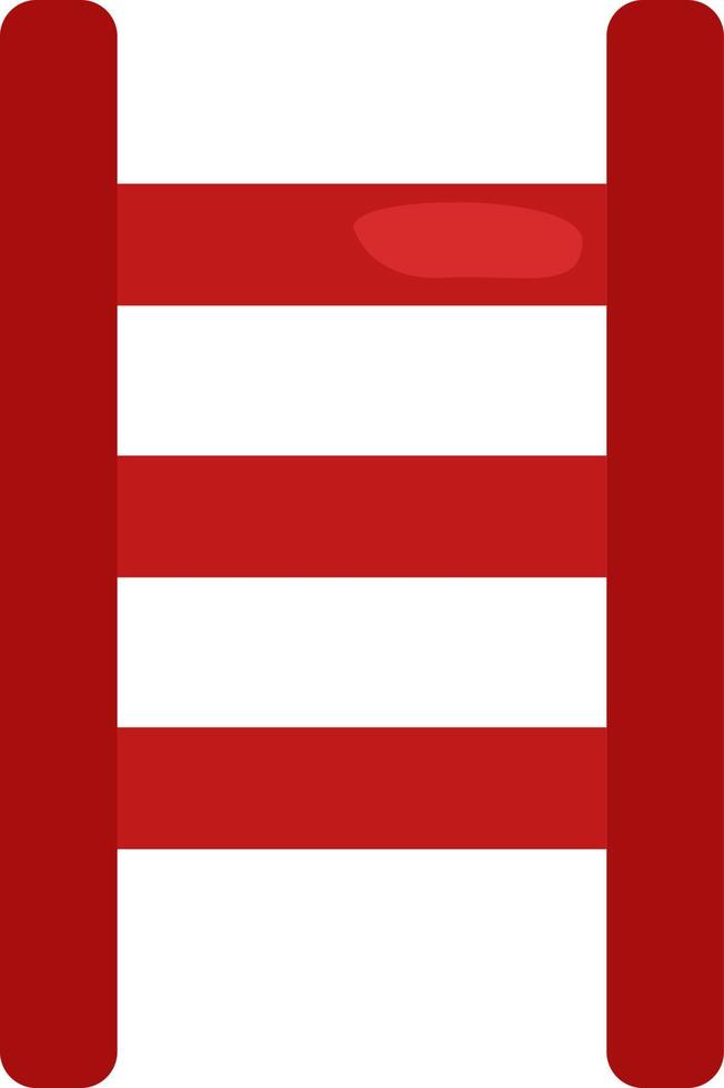 Instrument ladder, icon, vector on white background.