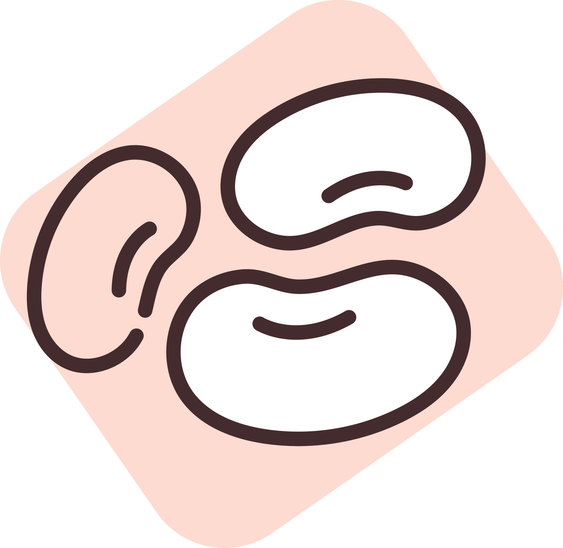 Green beans allergy, icon, vector on white background. 15267259 Vector