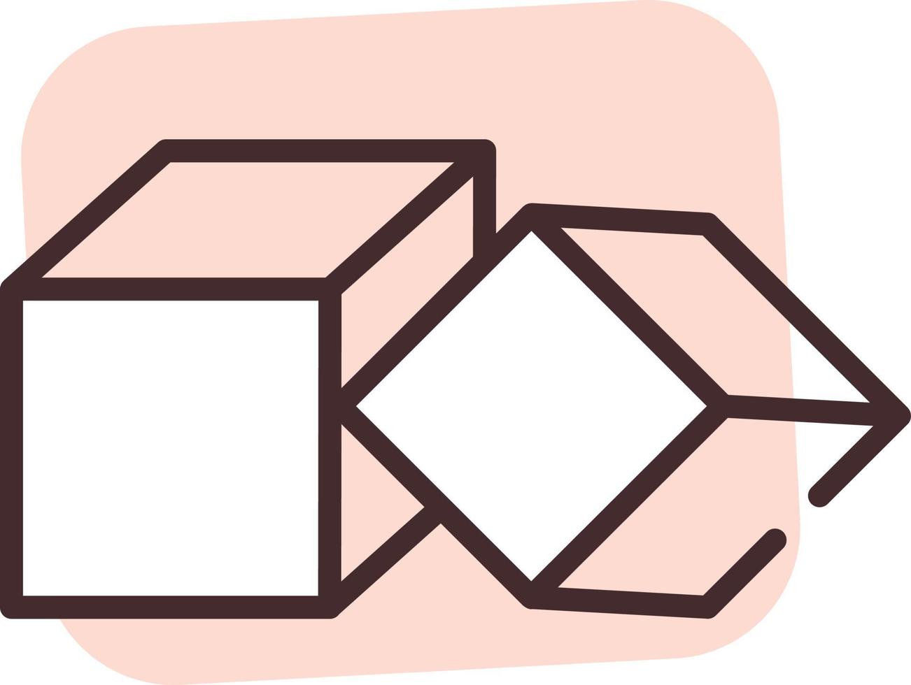 Sugar allergy, icon, vector on white background.