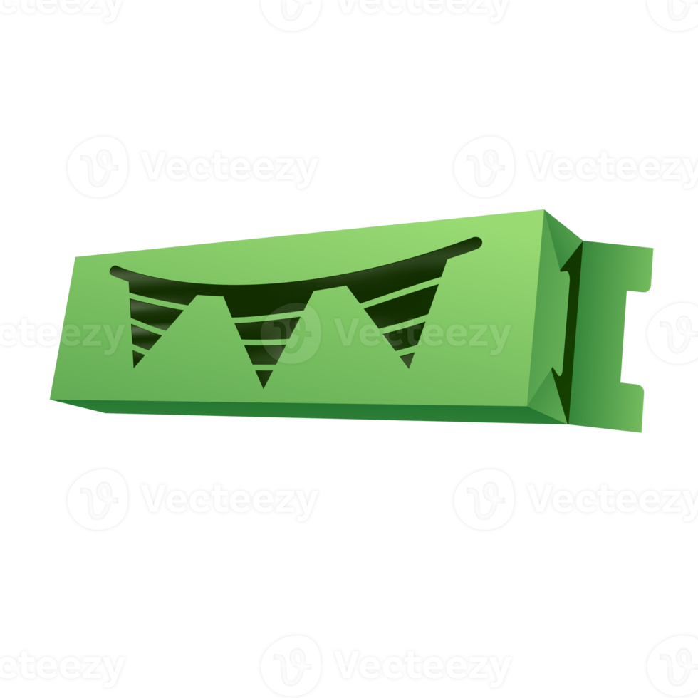 Christmas box mockup png