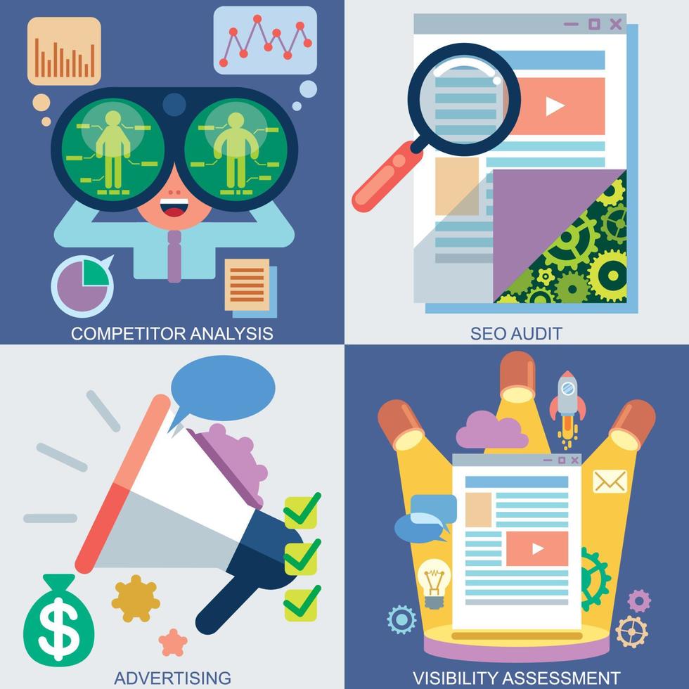 Web Icons Set 1 vector