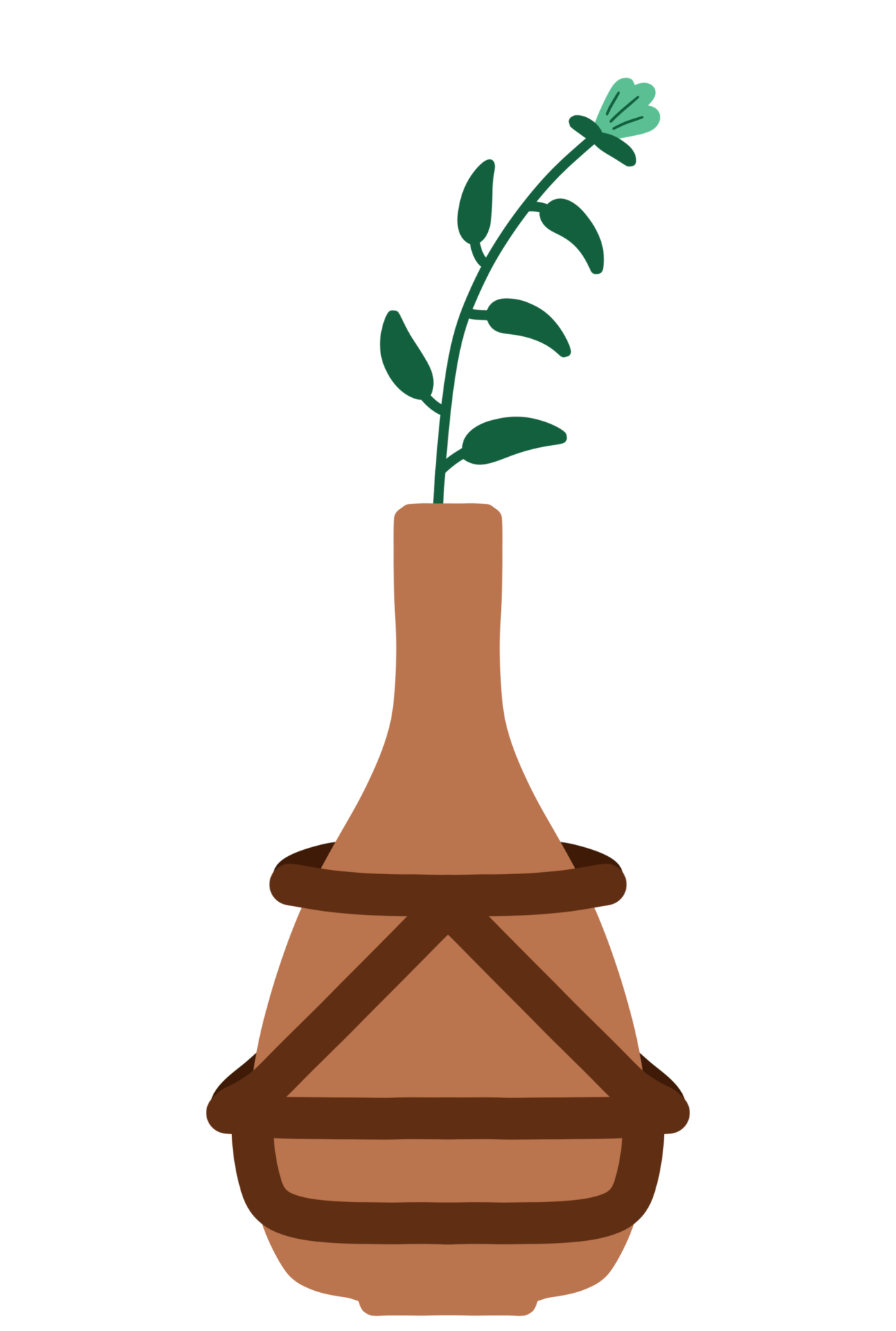 Free Decorative Aesthetic Simple Leaf Ornament 15269235 PNG with