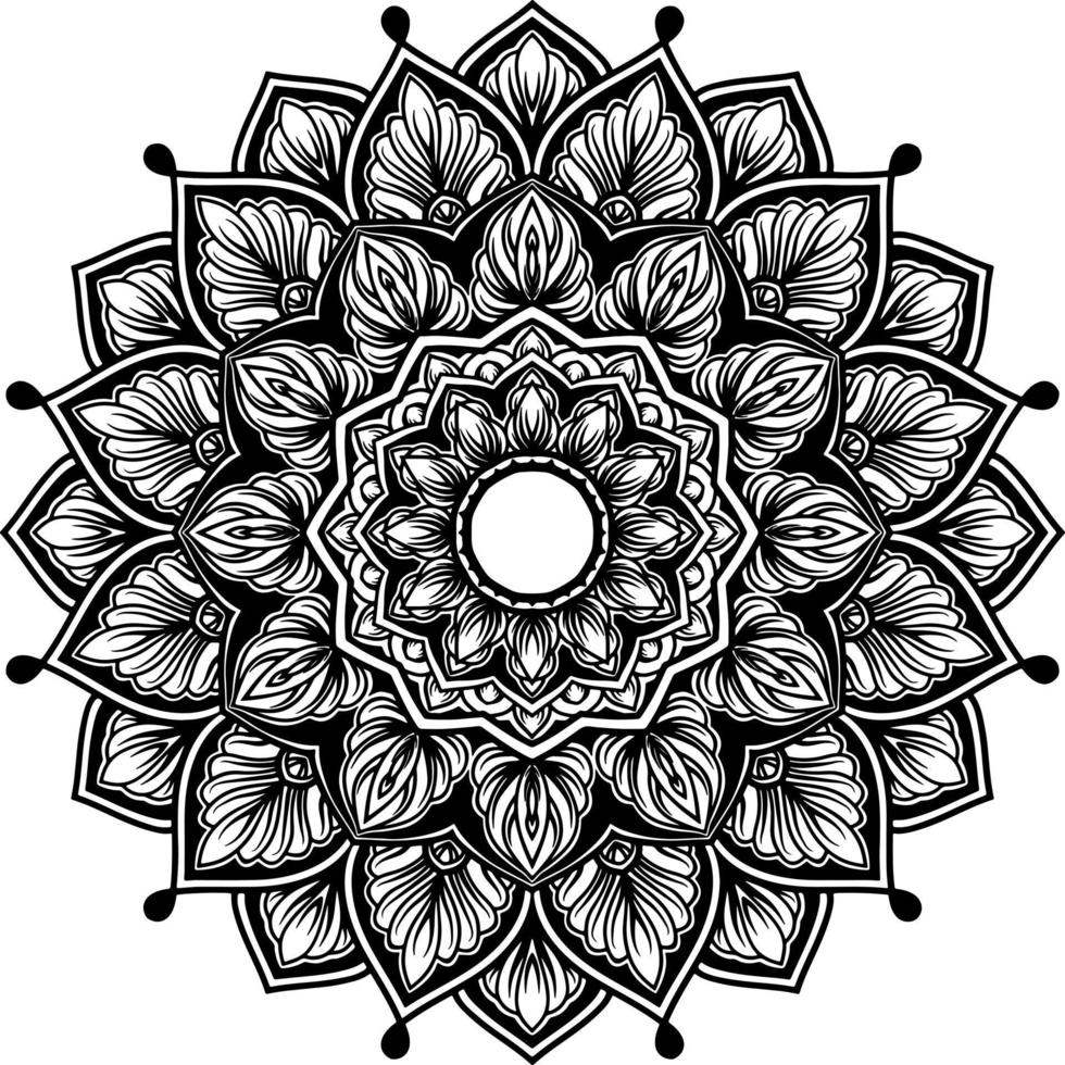 Mandala design elements vector abstract