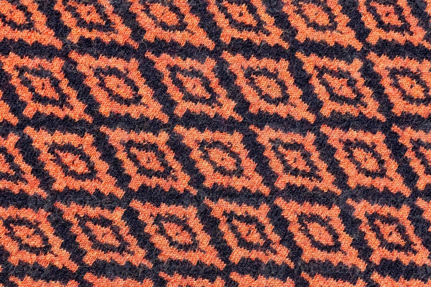 Samples of cloth and fabrics in different colors found at a fabrics market photo
