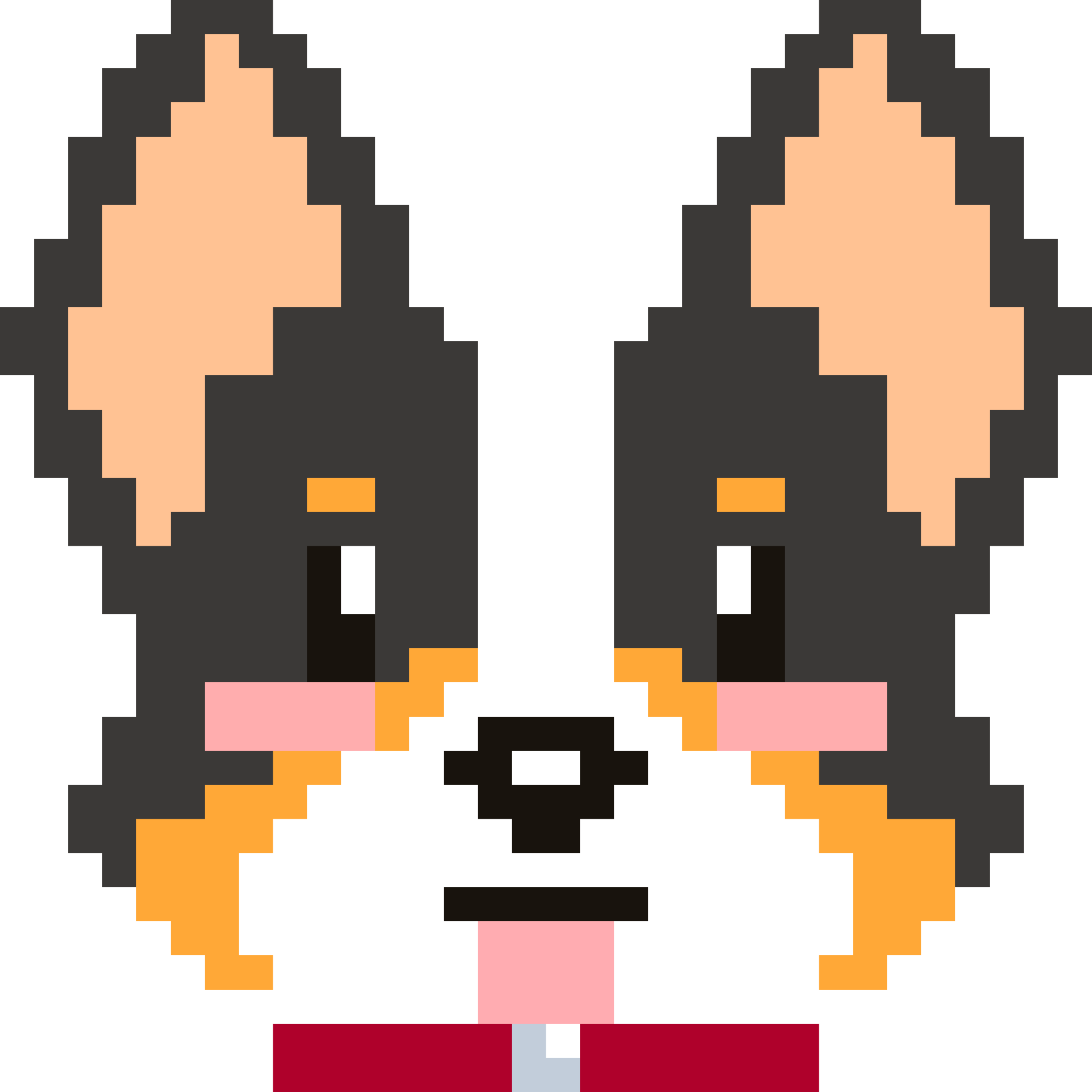 Free Pixel Art Corgi Tricolor Cute Cartoon 15270073 PNG with Transparent  Background