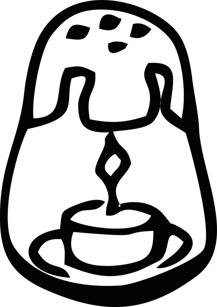Candle Aroma vector sign icon candle in glass