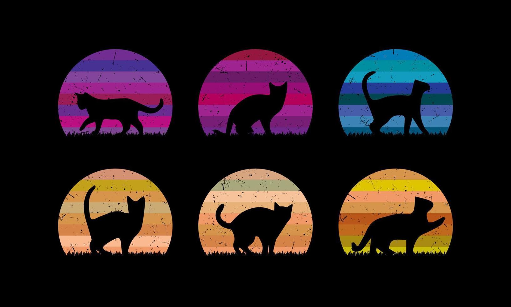 Gatos para estampar en camisetas 2025