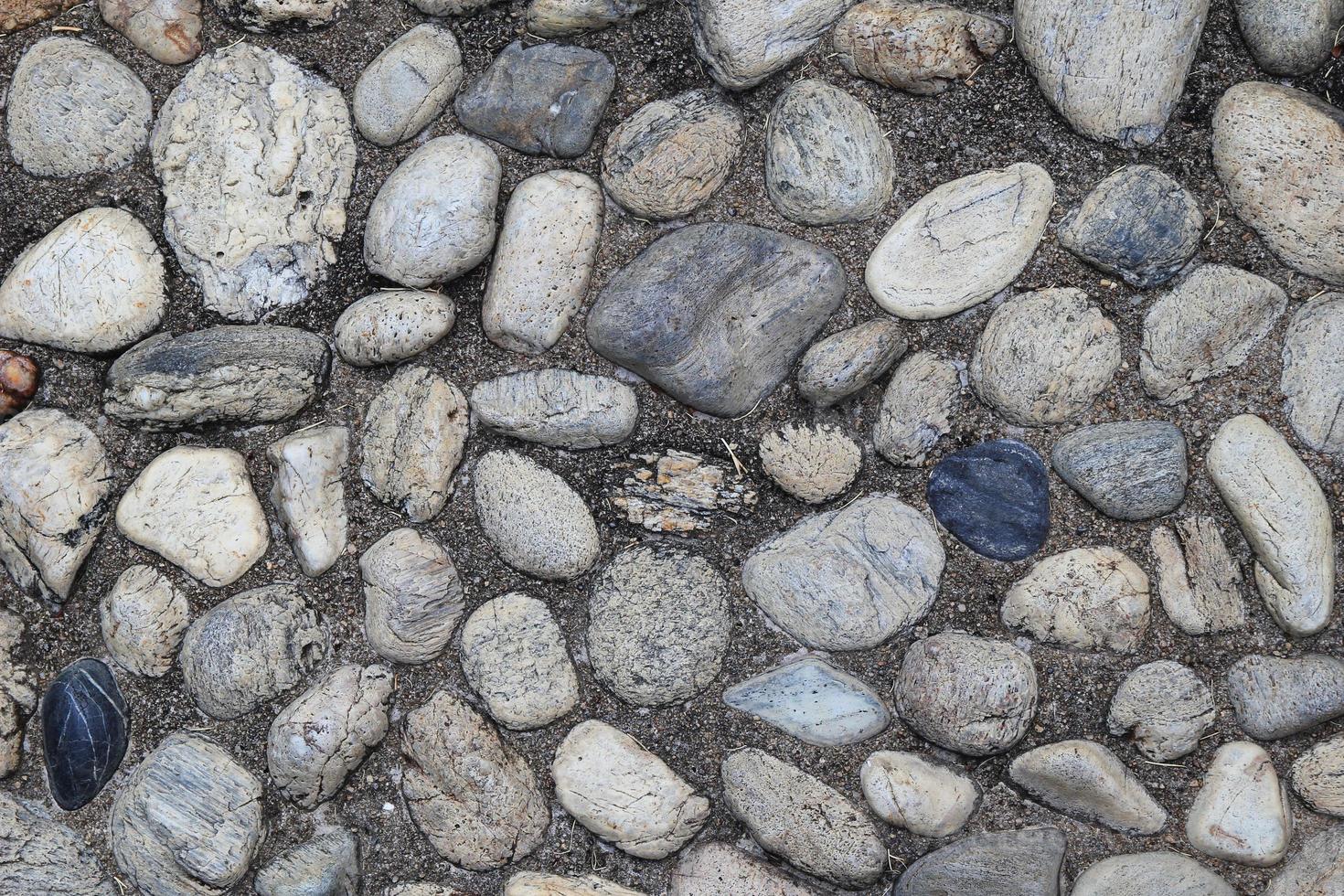 Travel to Bangkok, Thailand. The top view of the stones for background. photo