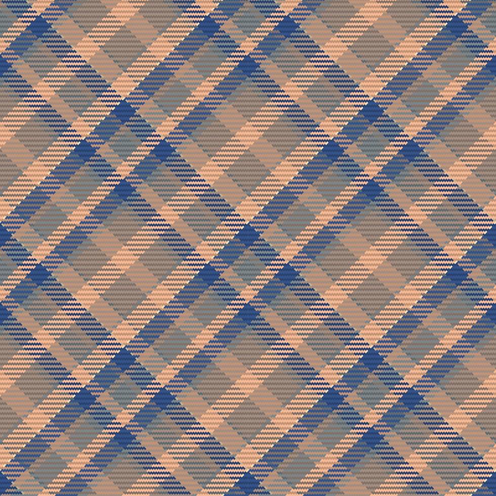 Seamless pattern of scottish tartan plaid. Repeatable background with check fabric texture. Vector backdrop striped textile print.