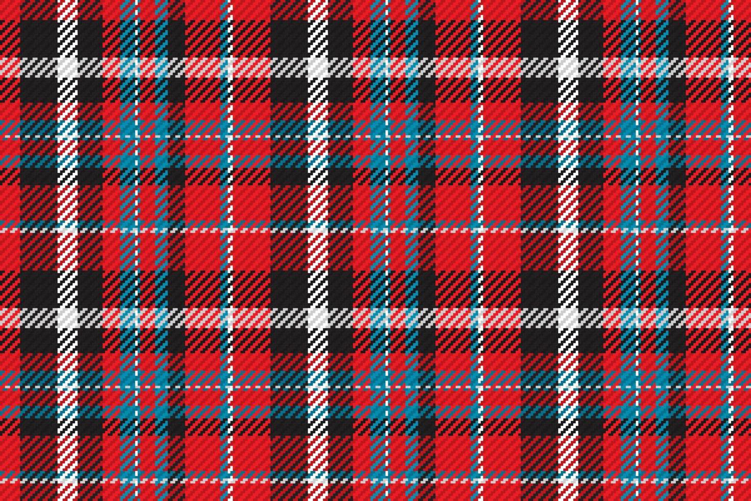 Seamless pattern of scottish tartan plaid. Repeatable background with check fabric texture. Vector backdrop striped textile print.